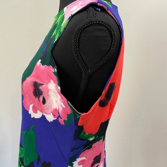 Vince Camuto Pink and Red Dress floral - Picture 3 of 5